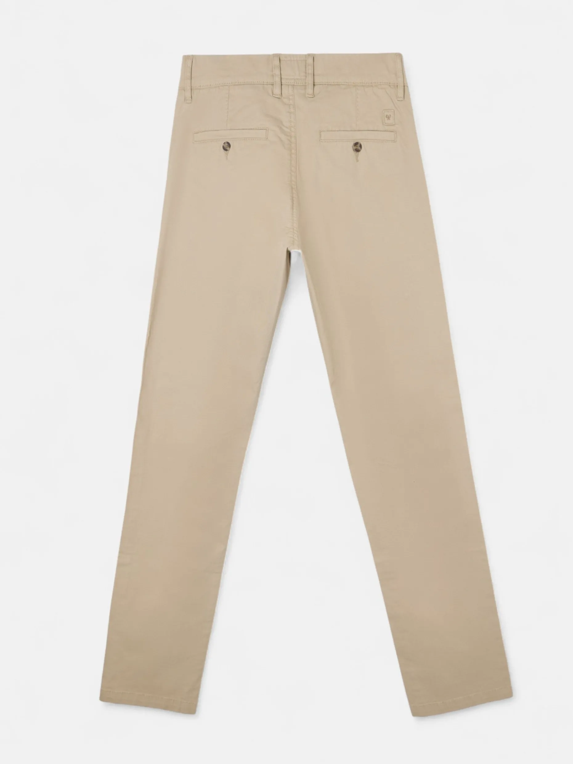 Pantalon chino casual beige