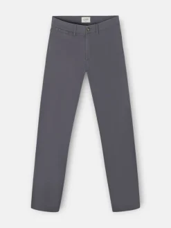 Pantalon chino casual gris oscuro
