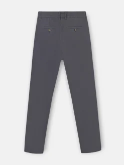 Pantalon chino casual gris oscuro
