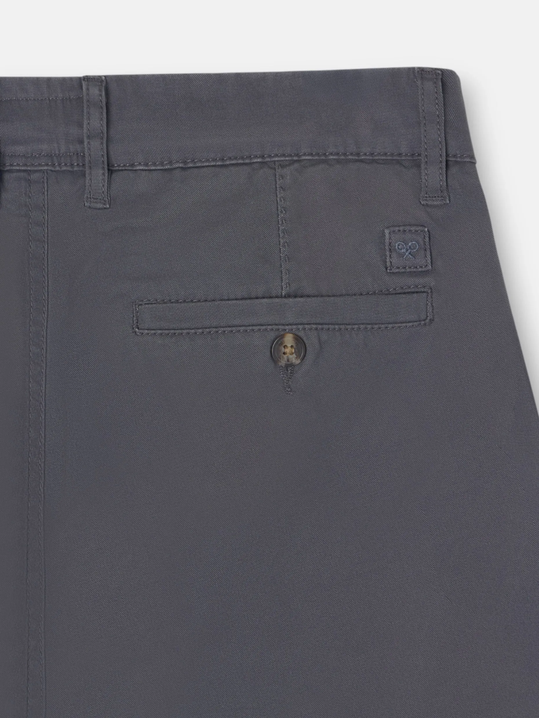 Pantalon chino casual gris oscuro