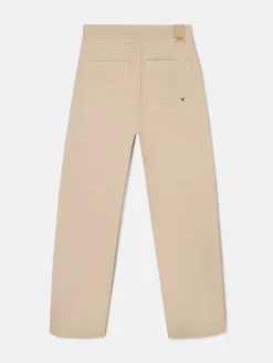 Pantalon culotte marinero beige