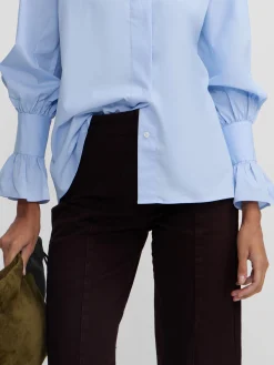Pantalon culotte marinero marron oscuro