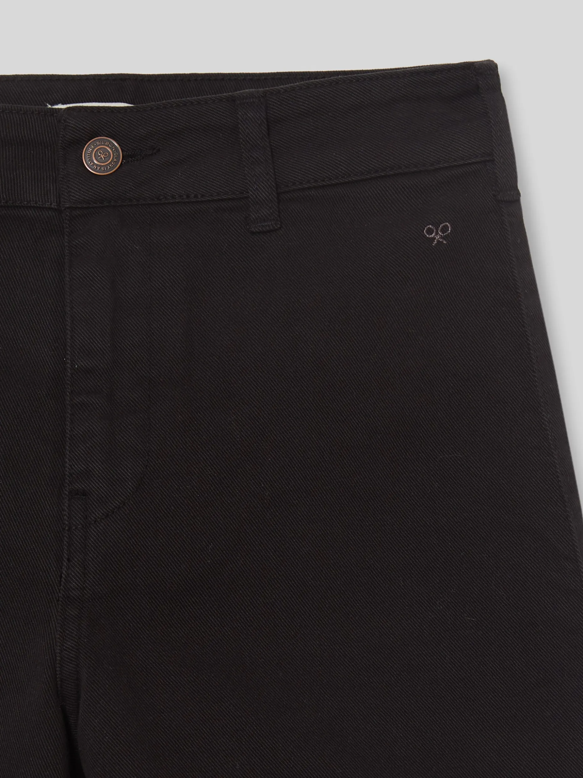 Pantalon culotte negro