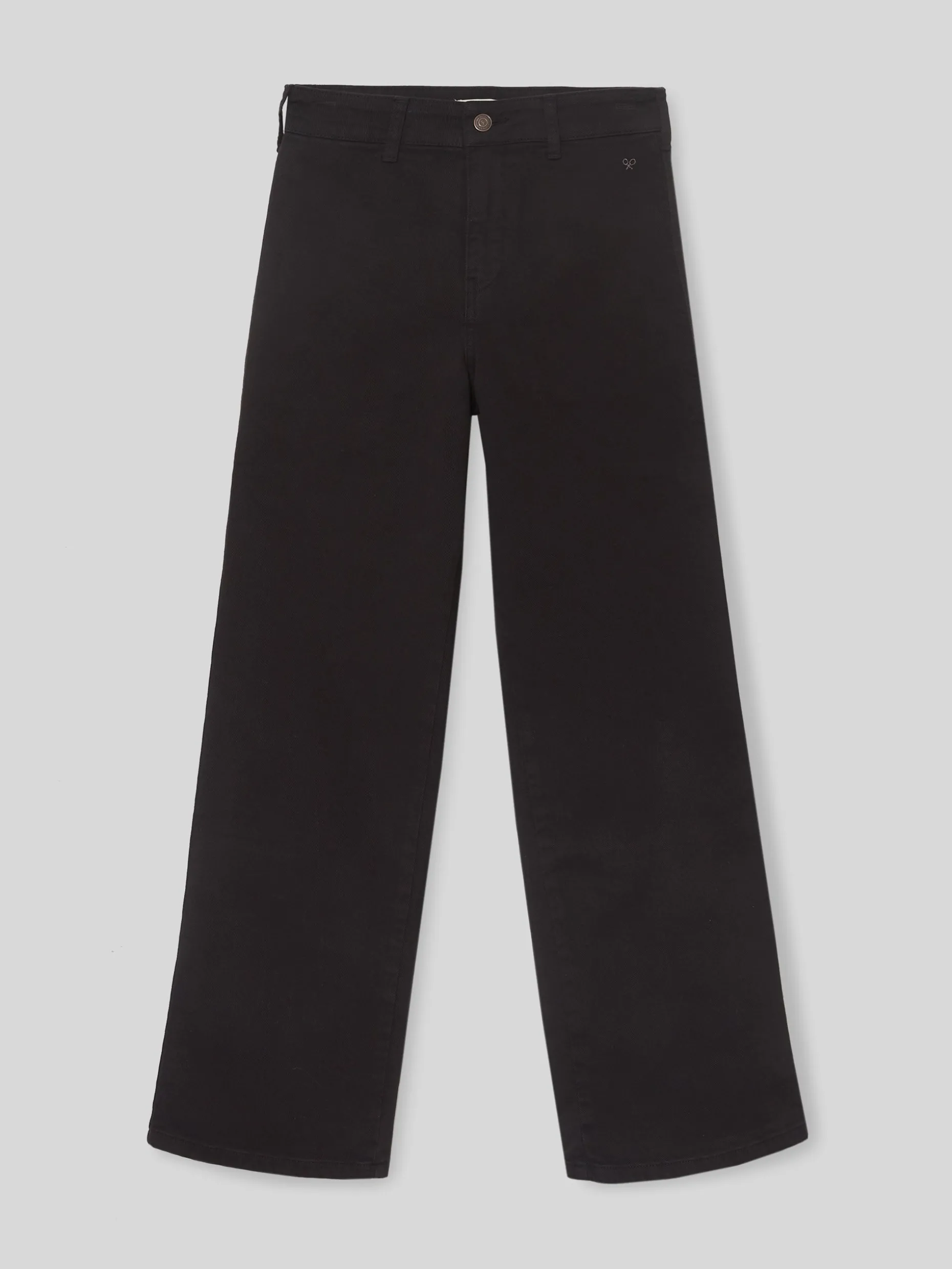 Pantalon culotte negro