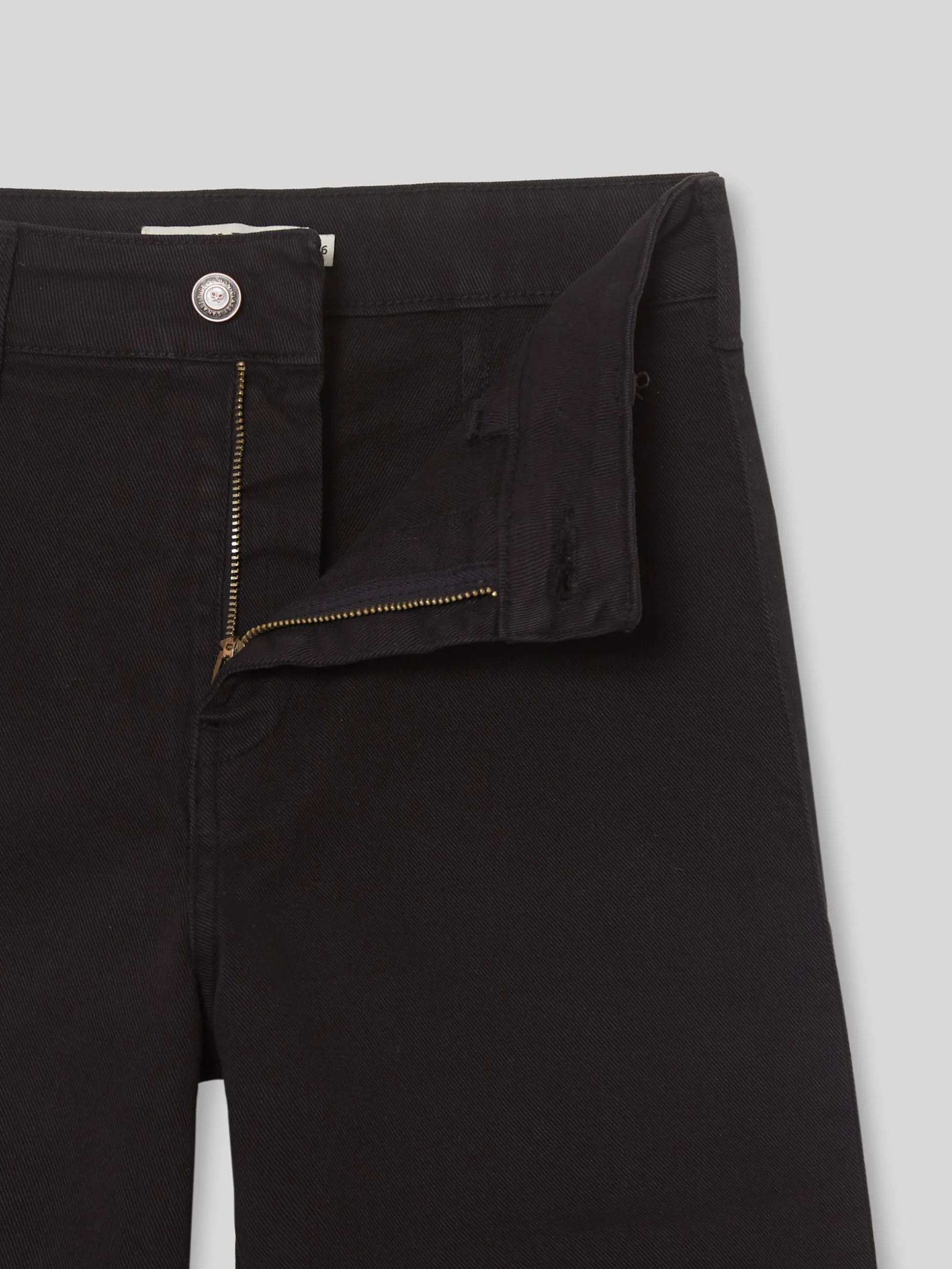 Pantalon culotte negro