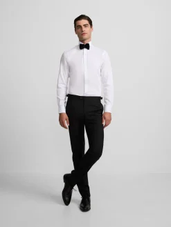 Pantalon esmoquin cruzado classic negro