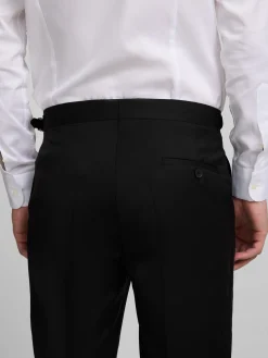 Pantalon esmoquin cruzado classic negro