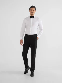 Pantalon esmoquin silbon negro