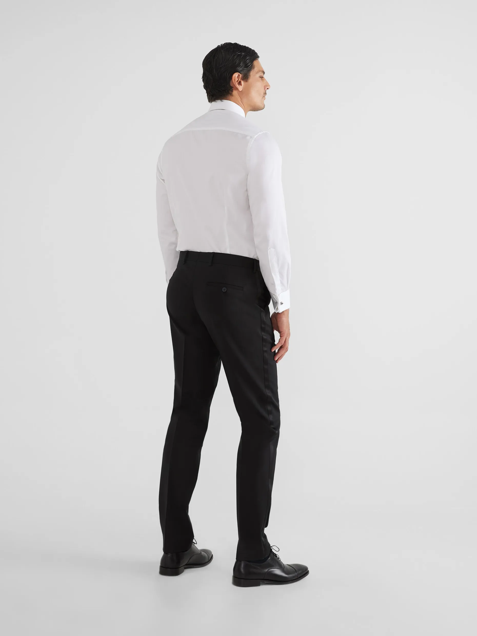 Pantalon esmoquin silbon negro