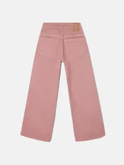 Pantalon girl bordado rosa