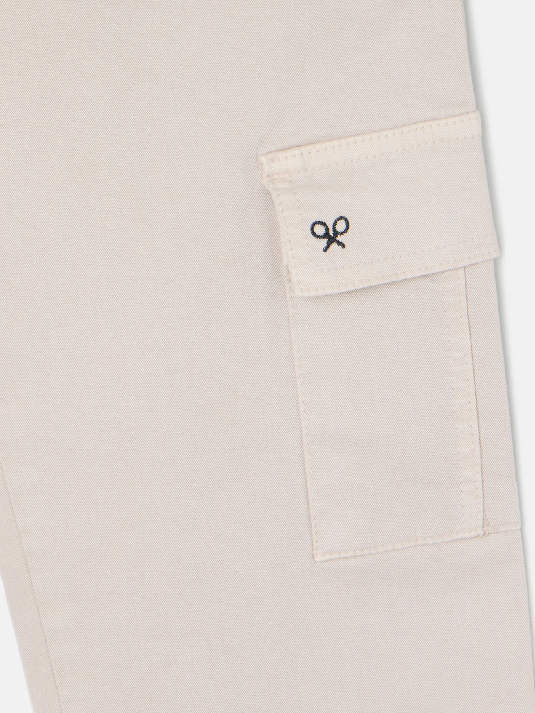 Pantalon girl cargo beige