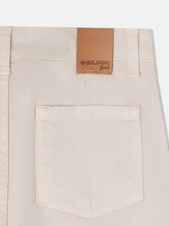 Pantalon girl cargo beige