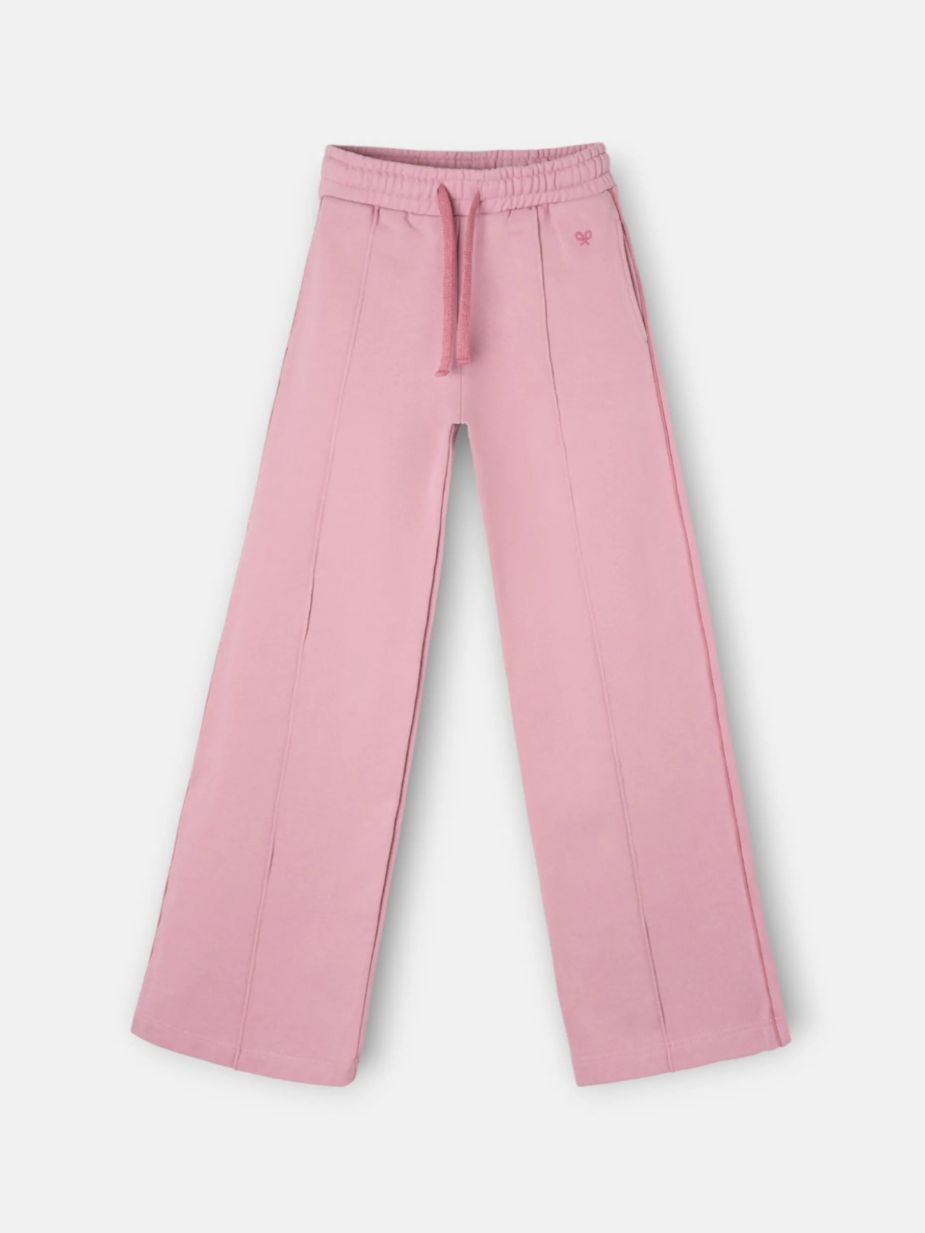 Pantalon girl chandal silbon smile rosa