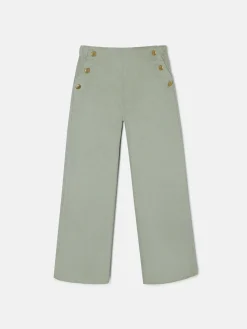 Pantalon girl marinero verde