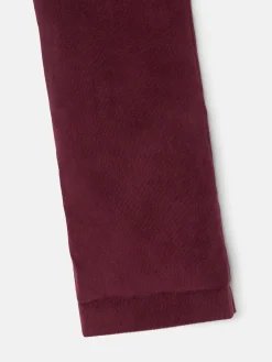 Pantalon girl pana burdeos