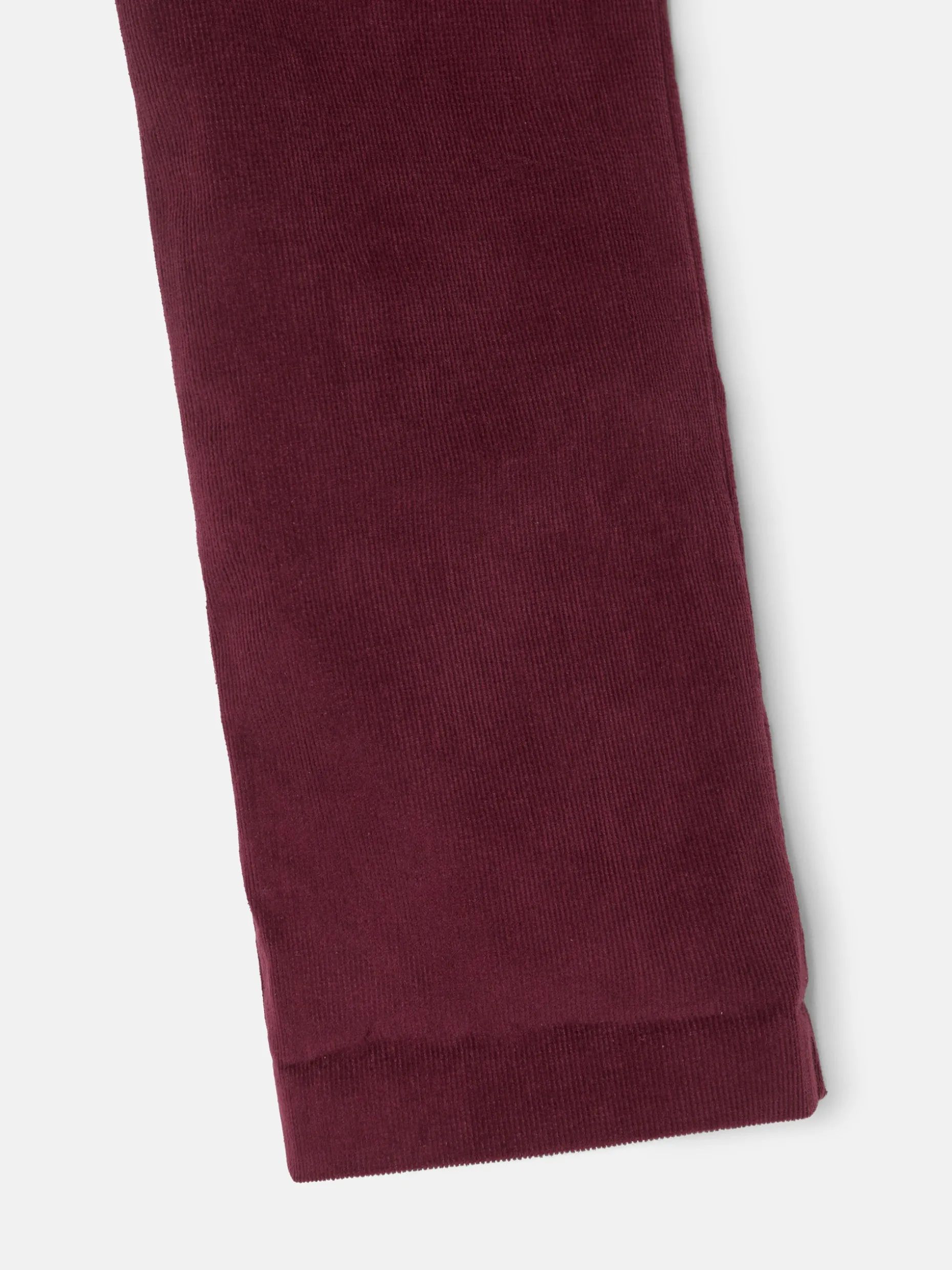 Pantalon girl pana burdeos