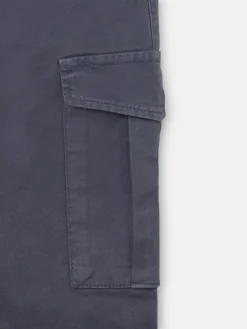 Pantalon jogger cargo pinza azul marino