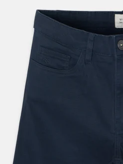 Pantalon sport cinco bolsillos casual azul marino