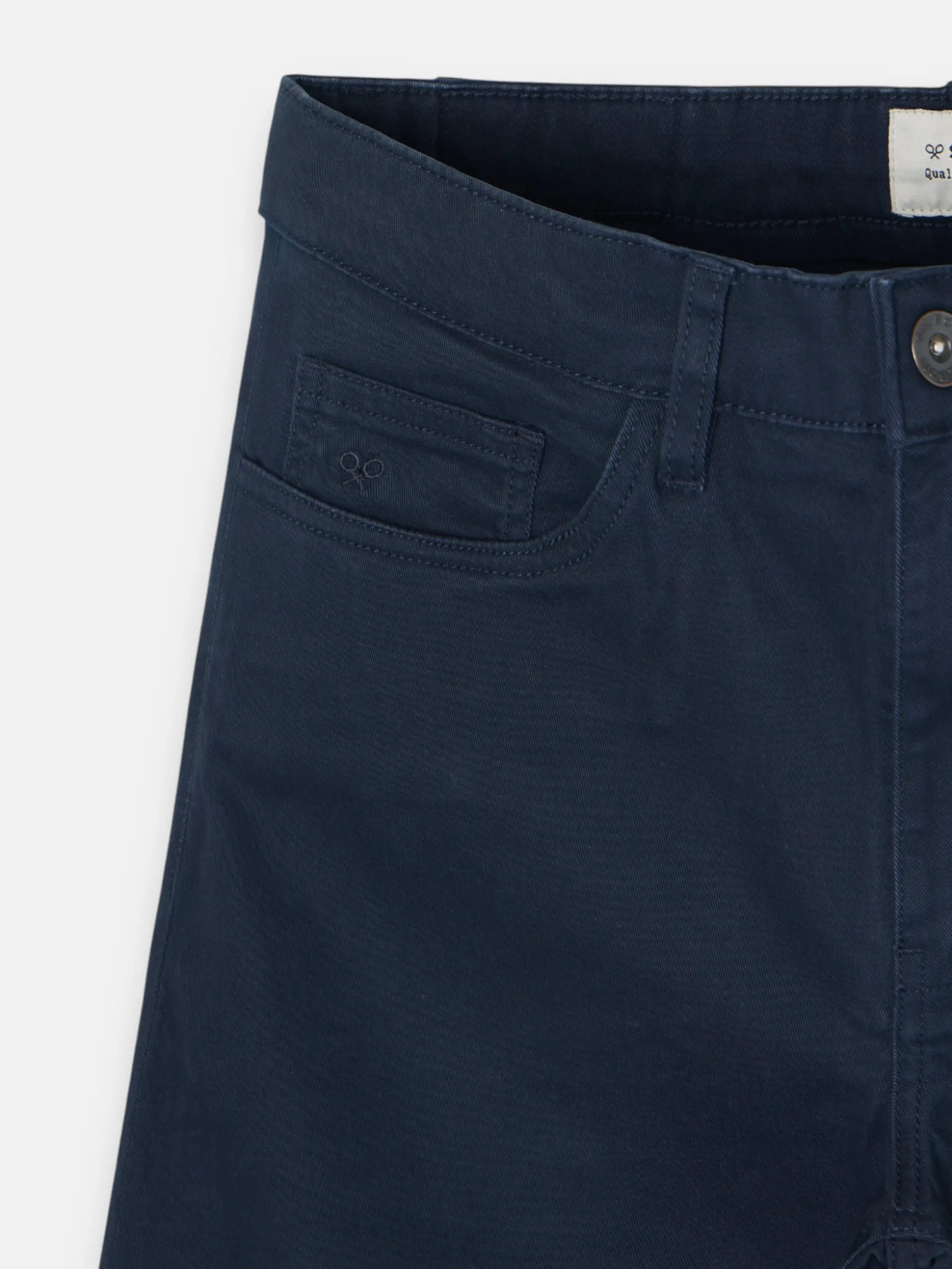 Pantalon sport cinco bolsillos casual azul marino