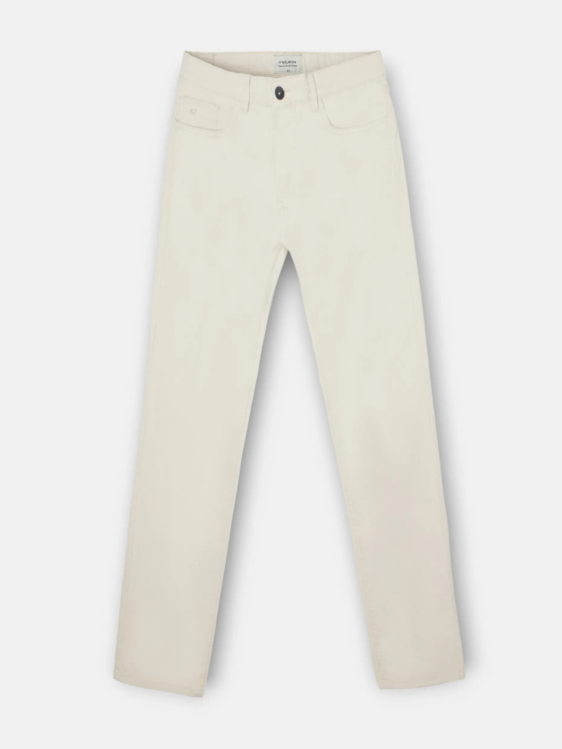 Pantalon sport cinco bolsillos casual piedra