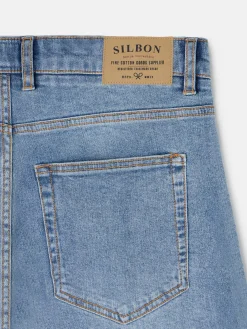 Pantalon sport denim azul medio