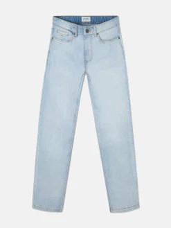 Pantalon sport denim azul claro