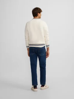 Pantalon sport denim azul oscuro