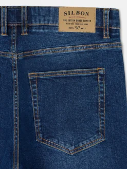 Pantalon sport denim azul oscuro