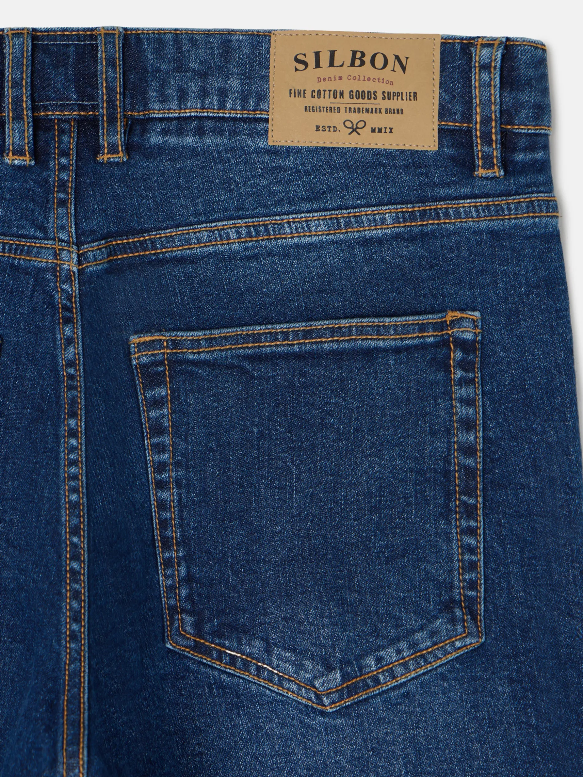 Pantalon sport denim azul oscuro