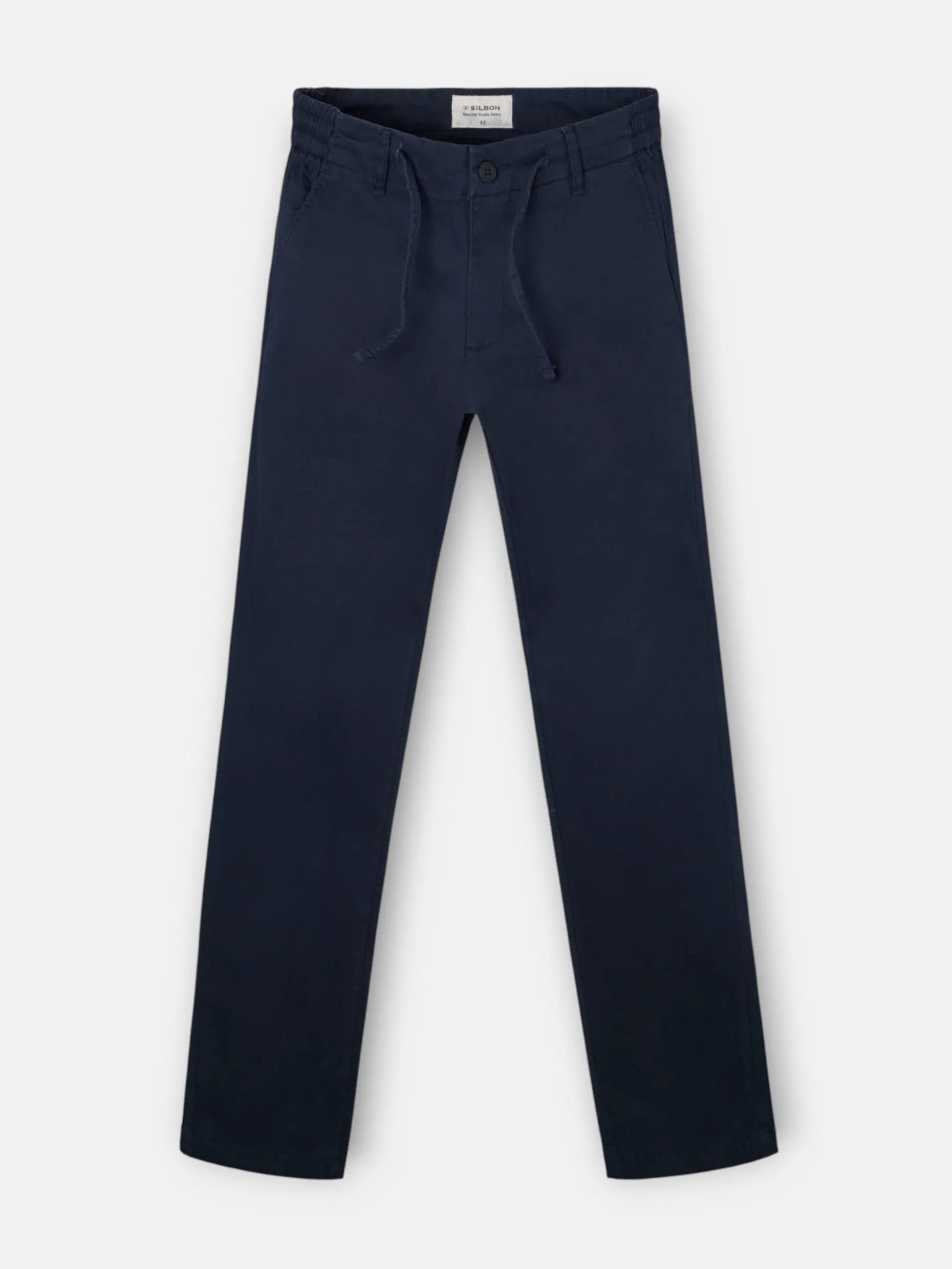 Pantalon sport jogger casual azul marino