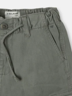 Pantalon sport kids cargo style verde
