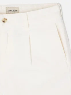Pantalon sport pinza recto beige