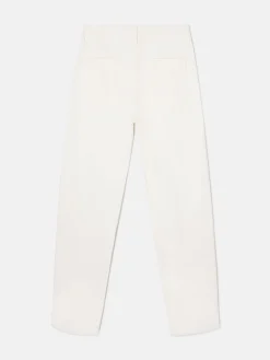Pantalon sport pinza recto beige