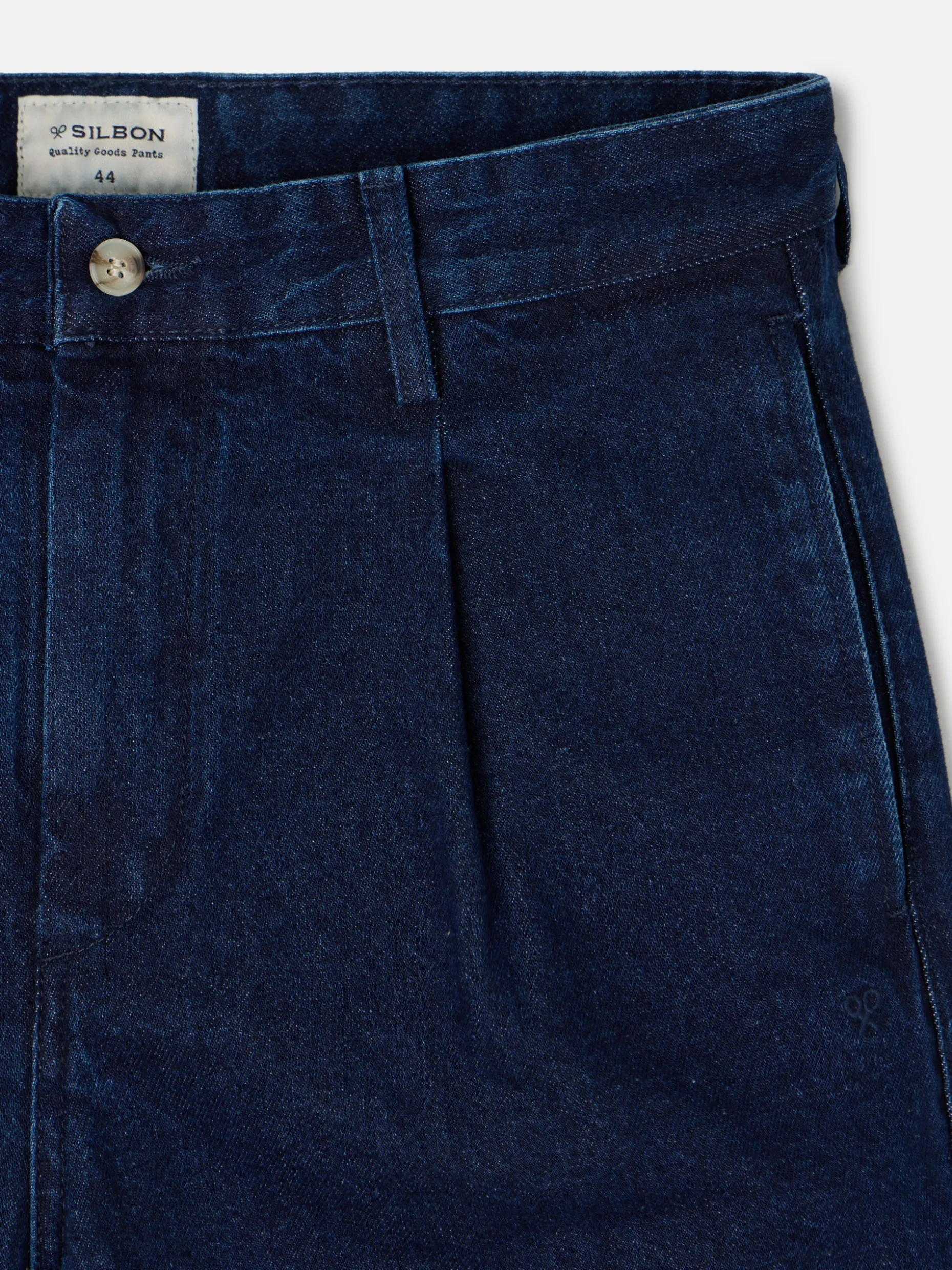 Pantalon sport pinza recto denim