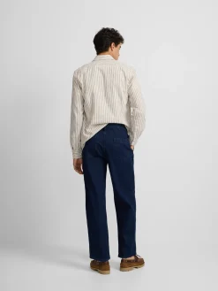 Pantalon sport pinza recto denim