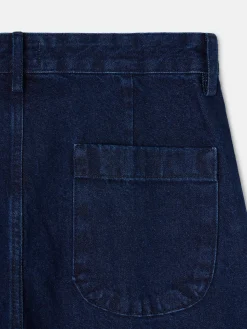 Pantalon sport pinza recto denim