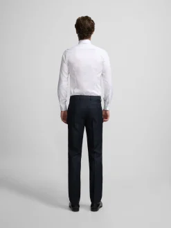 Pantalon suit ojo de perdiz navy