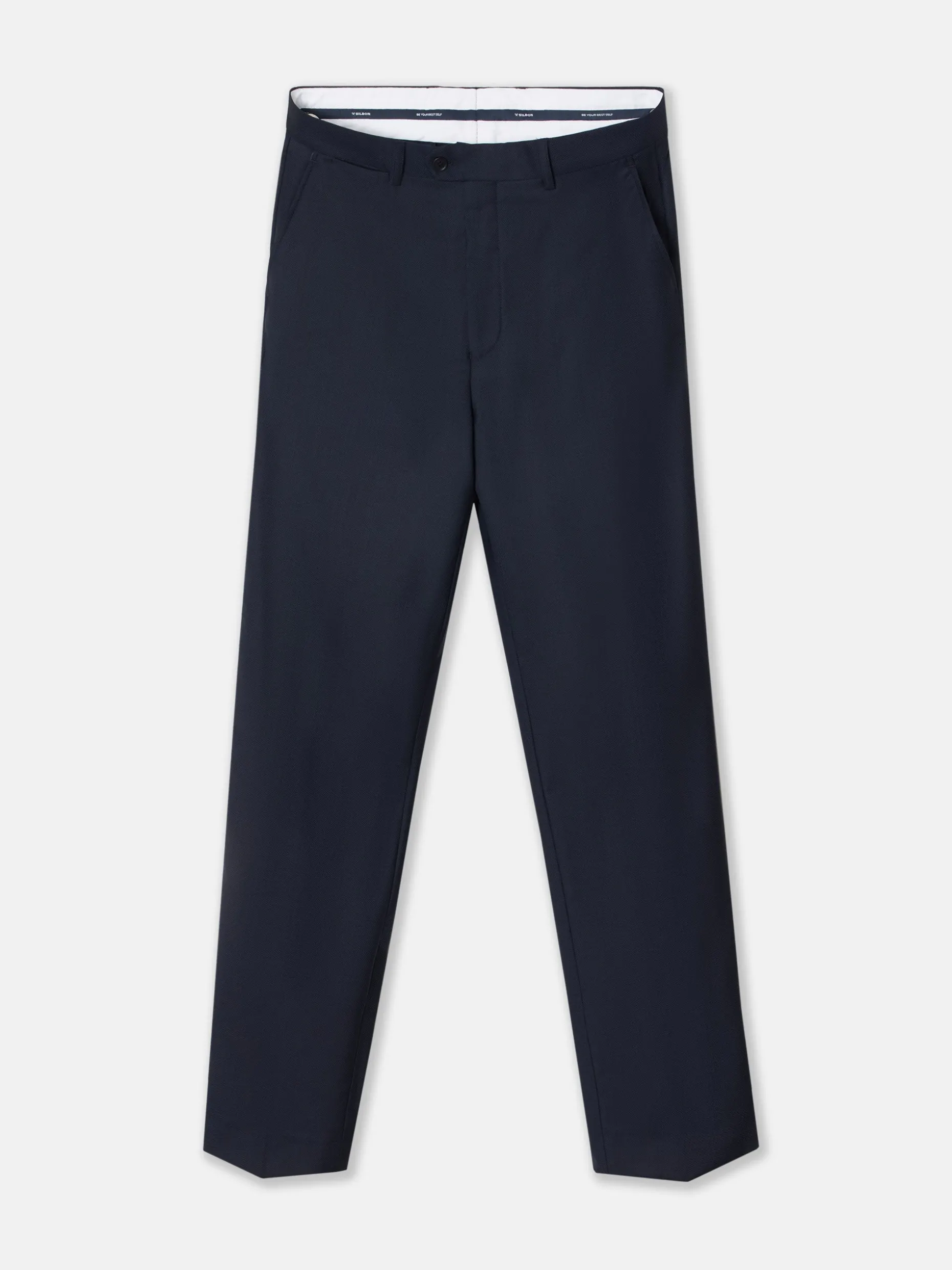 Pantalon suit ojo de perdiz navy