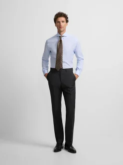Pantalon suit ojo de perdiz gris