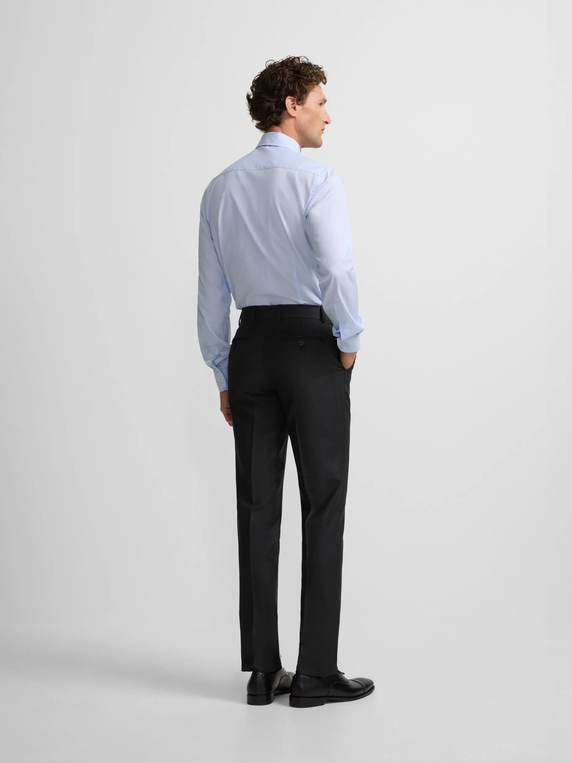Pantalon suit ojo de perdiz gris