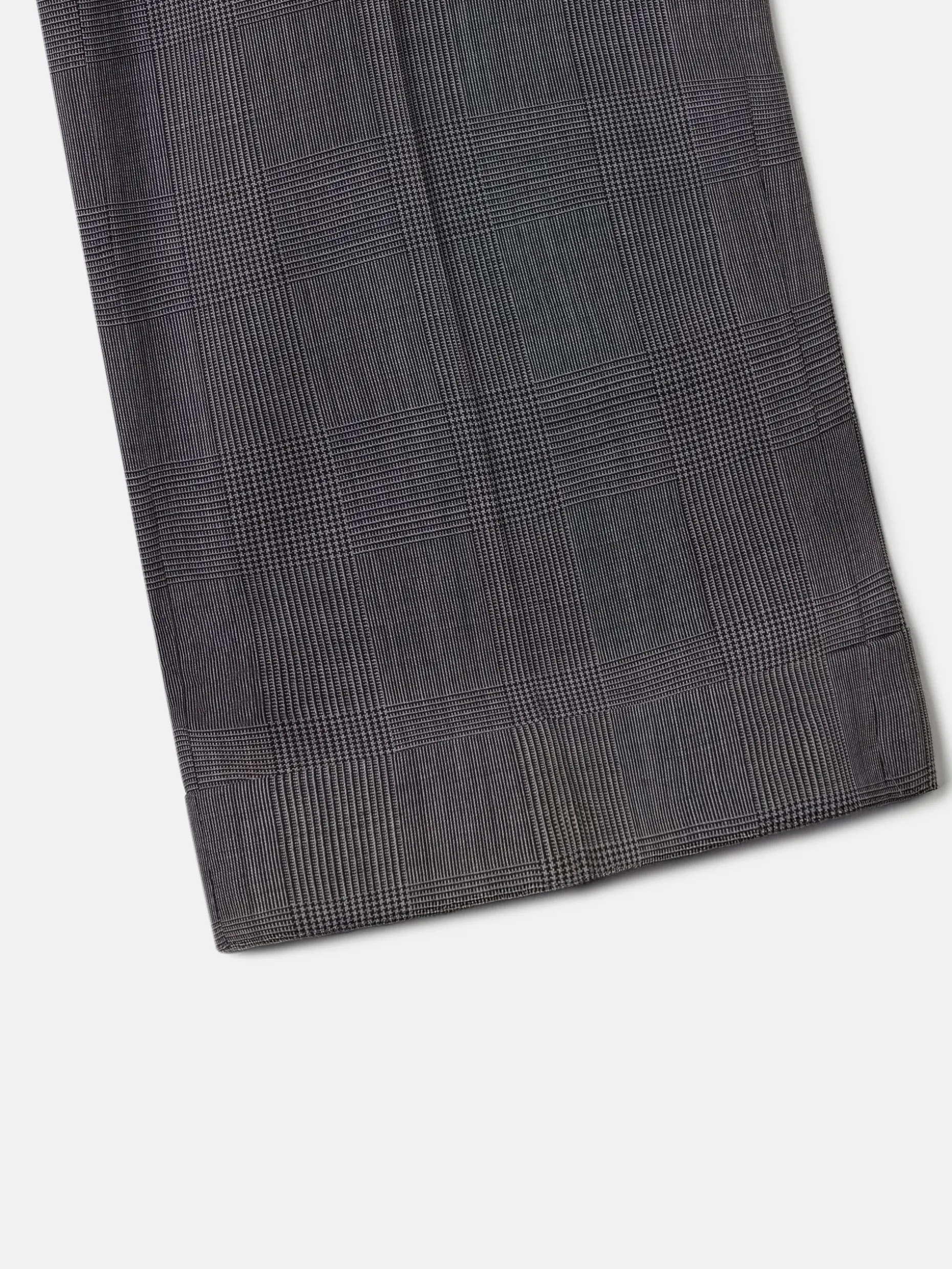Pantalon traje clasico principe de gales gris