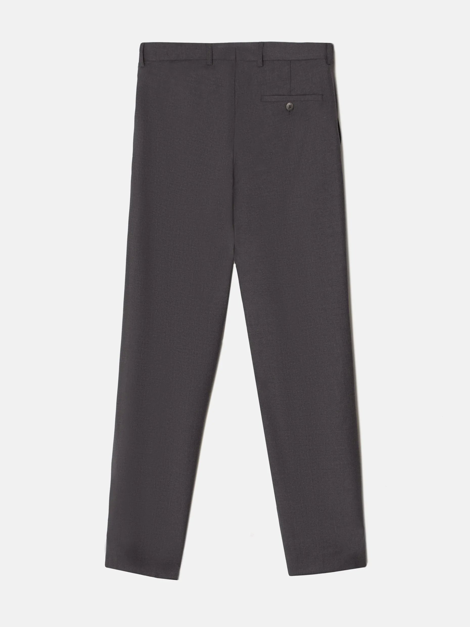 Pantalon traje cruzado stretch gris