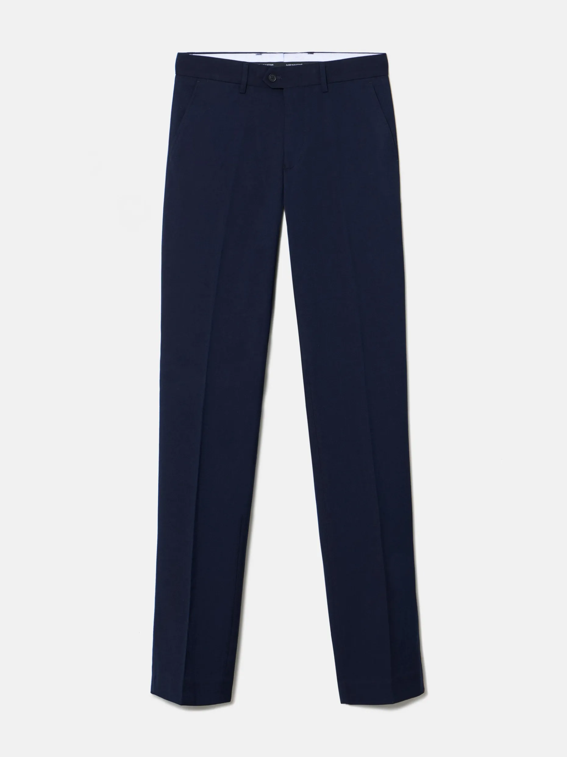 Pantalon traje essential azul marino