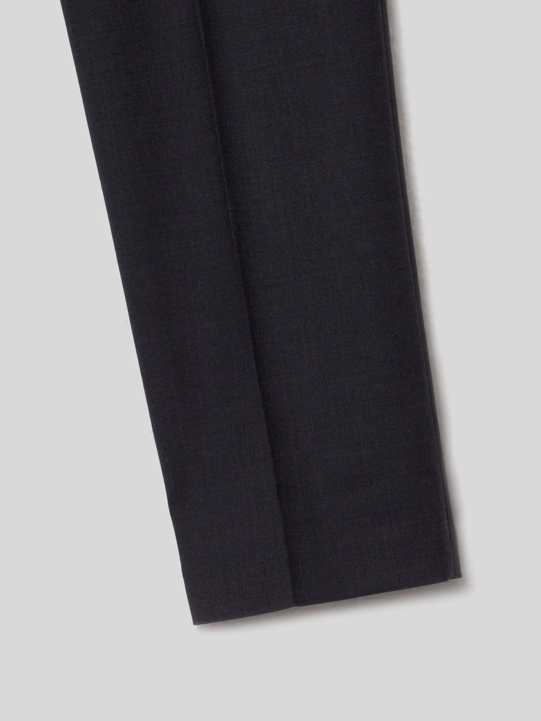Pantalon traje natural stretch gris