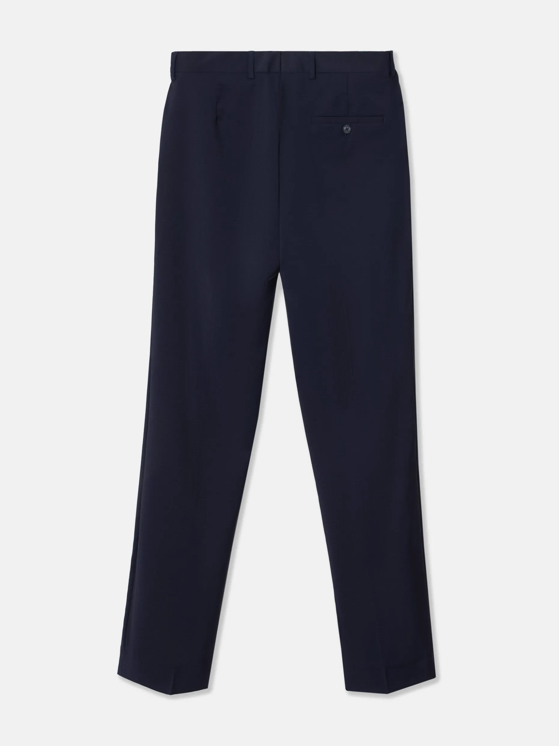 Pantalon traje natural stretch azul claro