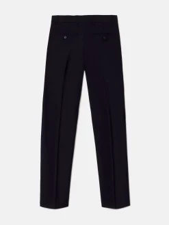 Pantalon traje natural stretch dark navy