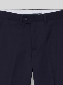Pantalon vestir classic azul medio