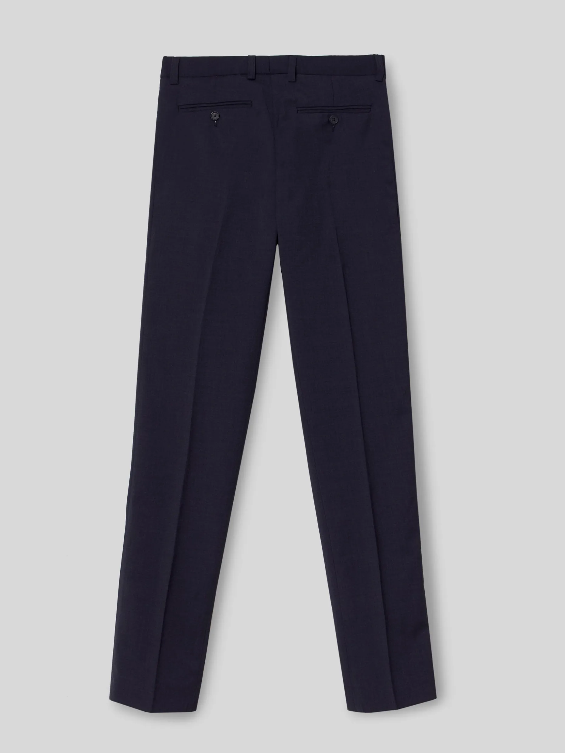 Pantalon vestir classic azul medio