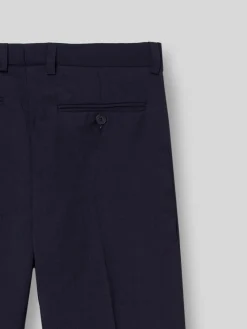 Pantalon vestir classic azul medio