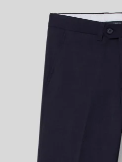 Pantalon vestir classic azul medio